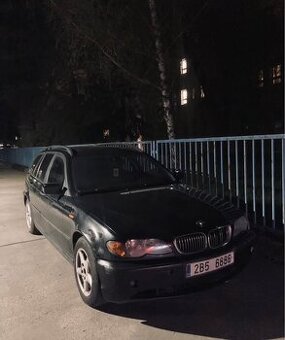 BMW 318d E46 – 85kW, manuál, černá metalíza