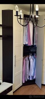 IKEA PAX skříň rohová + rovná