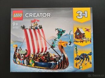 Nové Lego 31132 Vikingská loď