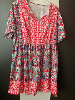 LETNÍ ZCELA NOVÉ ŠATY, vel: XL-3XL