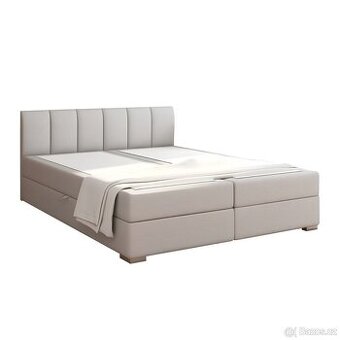 Postel RIANA Boxspring 160x200 s matrací a úložným prostorem