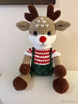 Háčkovaný vánoční Jelínek