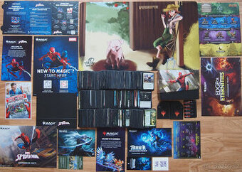 Magic: The Gathering set 1.000 ks + předměty