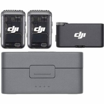 Mikrofon DJI Mic 2 (2 TX + 1 RX + nabíjecí pouzdro)