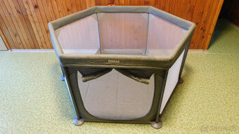 Dětská ohrádka Fillikid Prag 6-hranná Grey