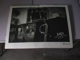 Nástěnný kalendář České pošty 2021 - neobvyklé provedení