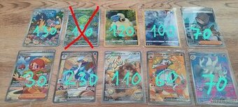 Pokémon karty hity + EX