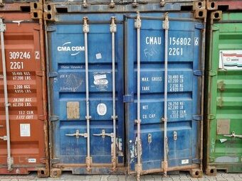 Spolehlivý námořní kontejner 20DC – ideální  pro vaše věci