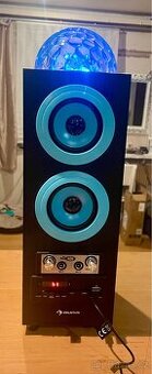 Nový přenosný reproduktor BT, světelná koule. Lze zaslat