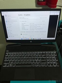 Herní notebook HP Pavilion – i5 / RTX 3050 /