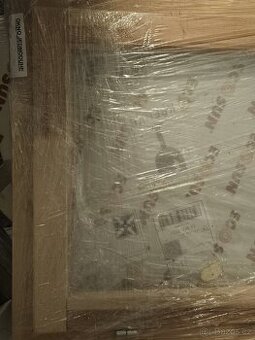 Výklopné okno 120x60 bez nátěru