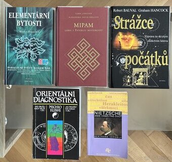 Knihy Marko Pogačnik/Al.David-Néel/Hancock /Kushi