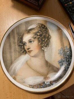 Sběratelský porcelánový talíř