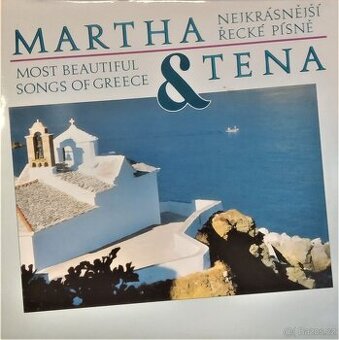 Martha & Tena Elefteriadu ‎– Nejkrásnější Řecké písně (LP)