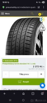 Prodam 225/45 R17