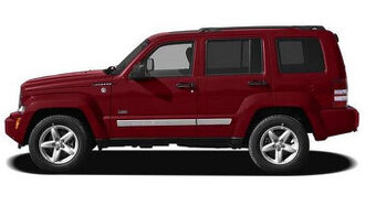 2008 12 JEEP LIBERTY , CHEROKEE - levé zadní okno dveří