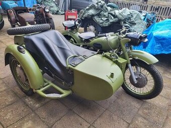 Dněpr,Ural MW 750 s uzávěrkou diferenciálu