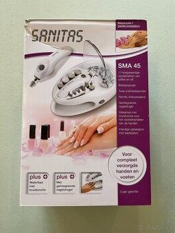 Nepoužitá sada na domácí manikúru a pedikúru Sanitas