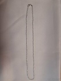 Stříbrný řetízek délky 45 cm