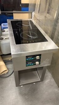 Indukční sporák se dvěma plotýnkami