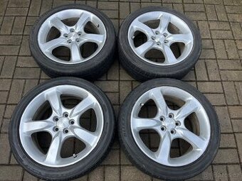 4x alu disky Subaru 5x100 R17, zimní pneu