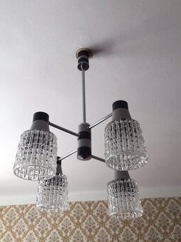 RETRO LUSTR - BRUSEL -čtyřramenný -