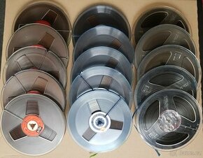 Magnetofonové pásky AGFA, BASF, SCOTCH