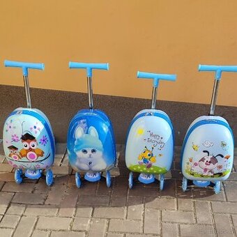 Dětská koloběžka s kufříkem