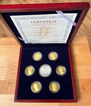 Sada oběžných mincí 2019 - 20 Kč Rok měny proof