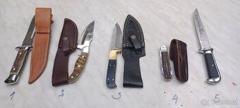 Lovecké nože - použité