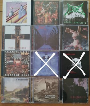 CD metal - zahraniční, část A - SLEVA