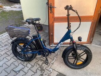 Elektrokolo Fatbike HECHT COMPOS XL blue ebike Fat