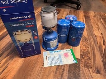 Campingaz Lampa Camping 206 L + 6x kartuše C 206