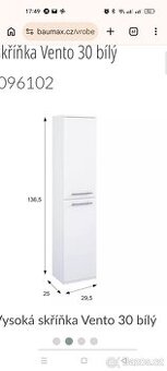 Koupelnová skříňka