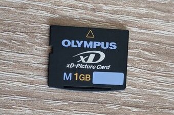 PAMĚŤOVÁ KARTA 1 GB OLYMPUS xD M