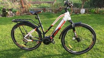 Zachovalé Elektro kolo CRUSSIS E-CROSS LADY 7.5, velikost rá