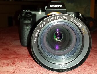 objektiv MEOPTA DIA OPTICON 2.8 / 35 MC zcela nový