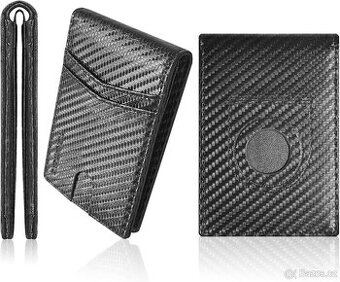 peněženka Tigra Carbon Fiber, ochrana RFID, Airtag nová