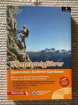 Klettersteigführer Dolomiten… (Alpinverlag, DE, vč. DVD)