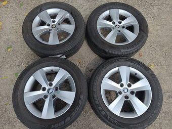 Superb III / Passat B8 - alu 6,5x16 et41 + letní 215/60/16