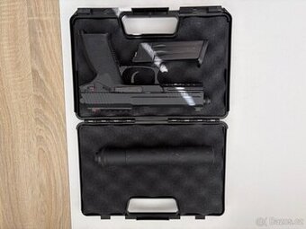 Airsoftová pistole Novritsch SSX-23 + tlumič