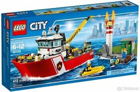 Lego CITY 60109 Hasičská loď