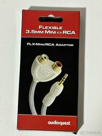 Audioquest RCA 3,5 jack na 2 x RCA, kabel 15 cm.