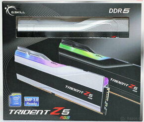 G.Skill Trident Z5 RGB 32GB DDR5 6800 CL34, stříbrná - Nové