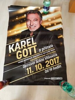 Plakát Karel Gott koncert - 1