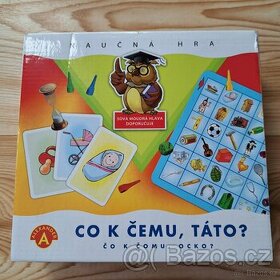 naučná dětská hra - Co k čemu, táto? - 1