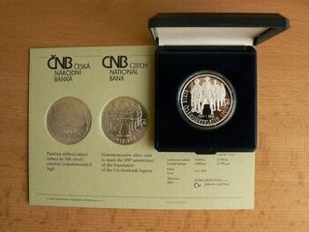 Pamětní mince 200Kč 2014 Legie proof