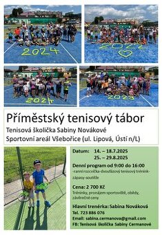 Příměstský tenisový tábor