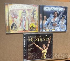 3 CD - Muzikálové melodie