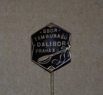 Odznak smalt Sbor tamburašů Dalibor Praha XII